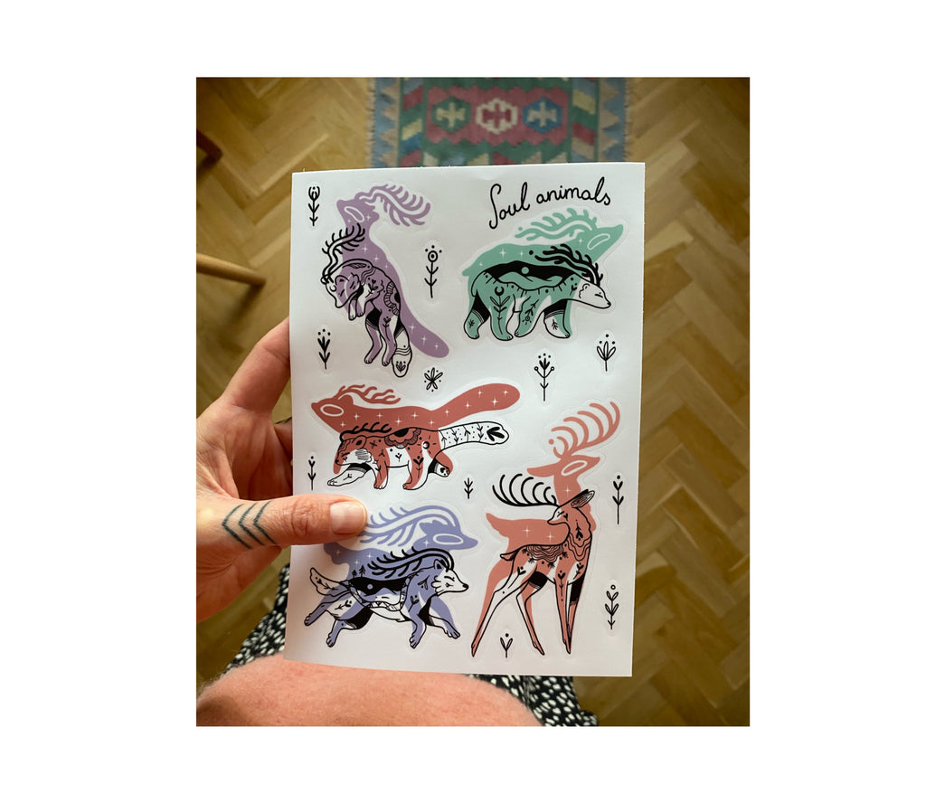 Naklejki „soul animals”