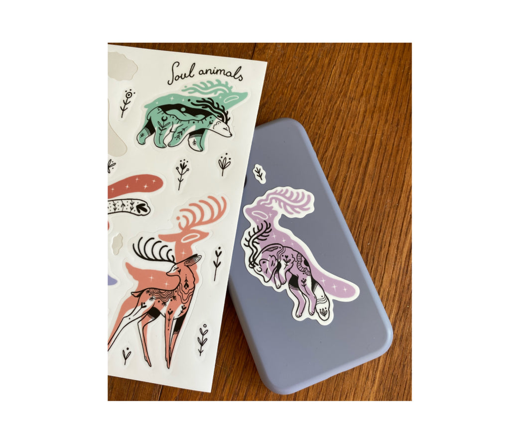 Naklejki „soul animals”