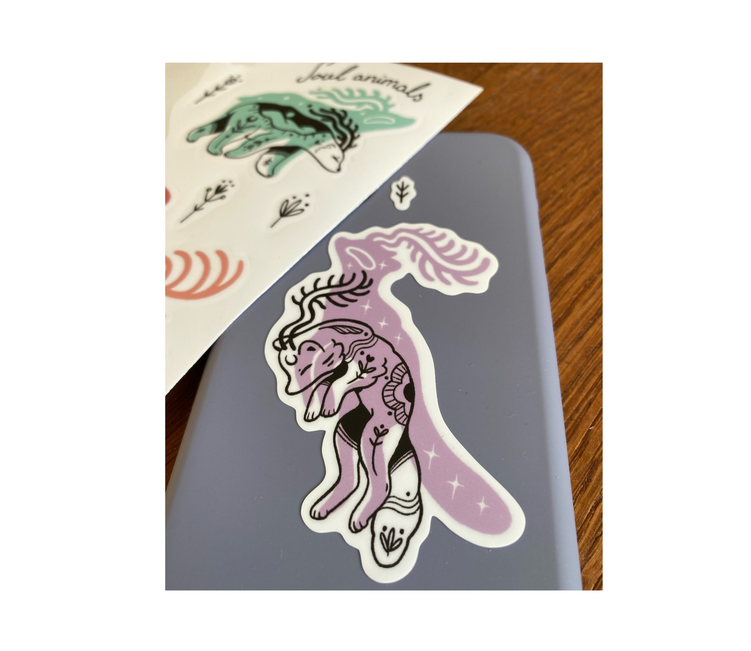 Naklejki „soul animals”